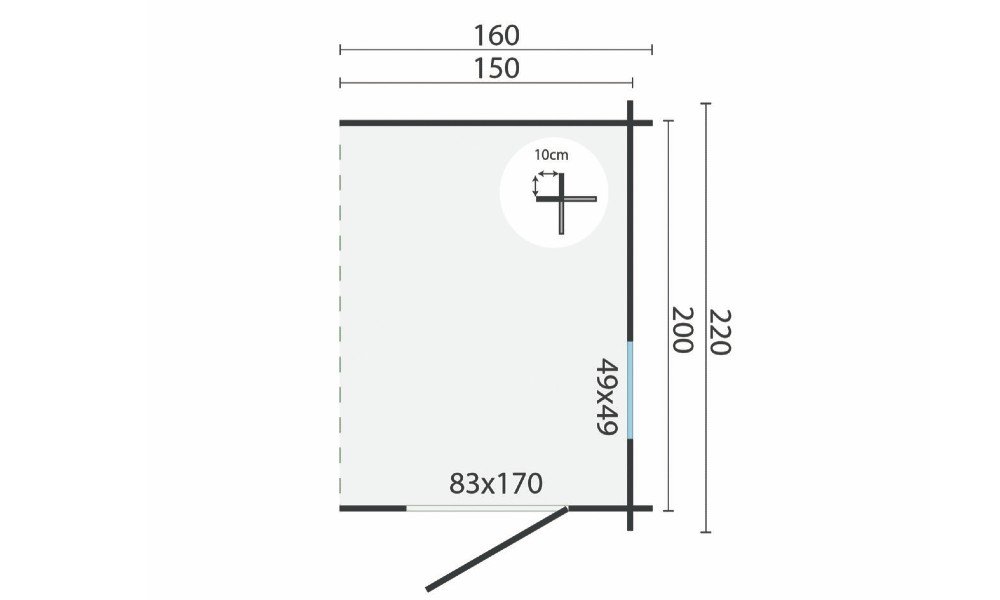 toilet_aanbouw_blokhut_afmetingen