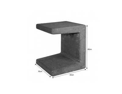 u_element_30x30x40cm_zwart_gardenlux
