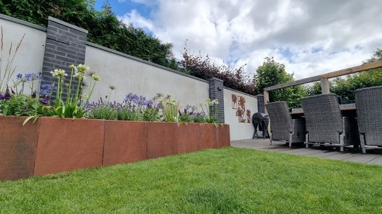u_element_40x40x50cm_corten_gardenlux_sfeer_1