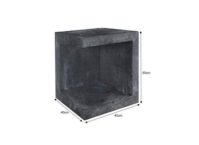 u_element_hoek_40x40x50cm_zwart_gardenlux