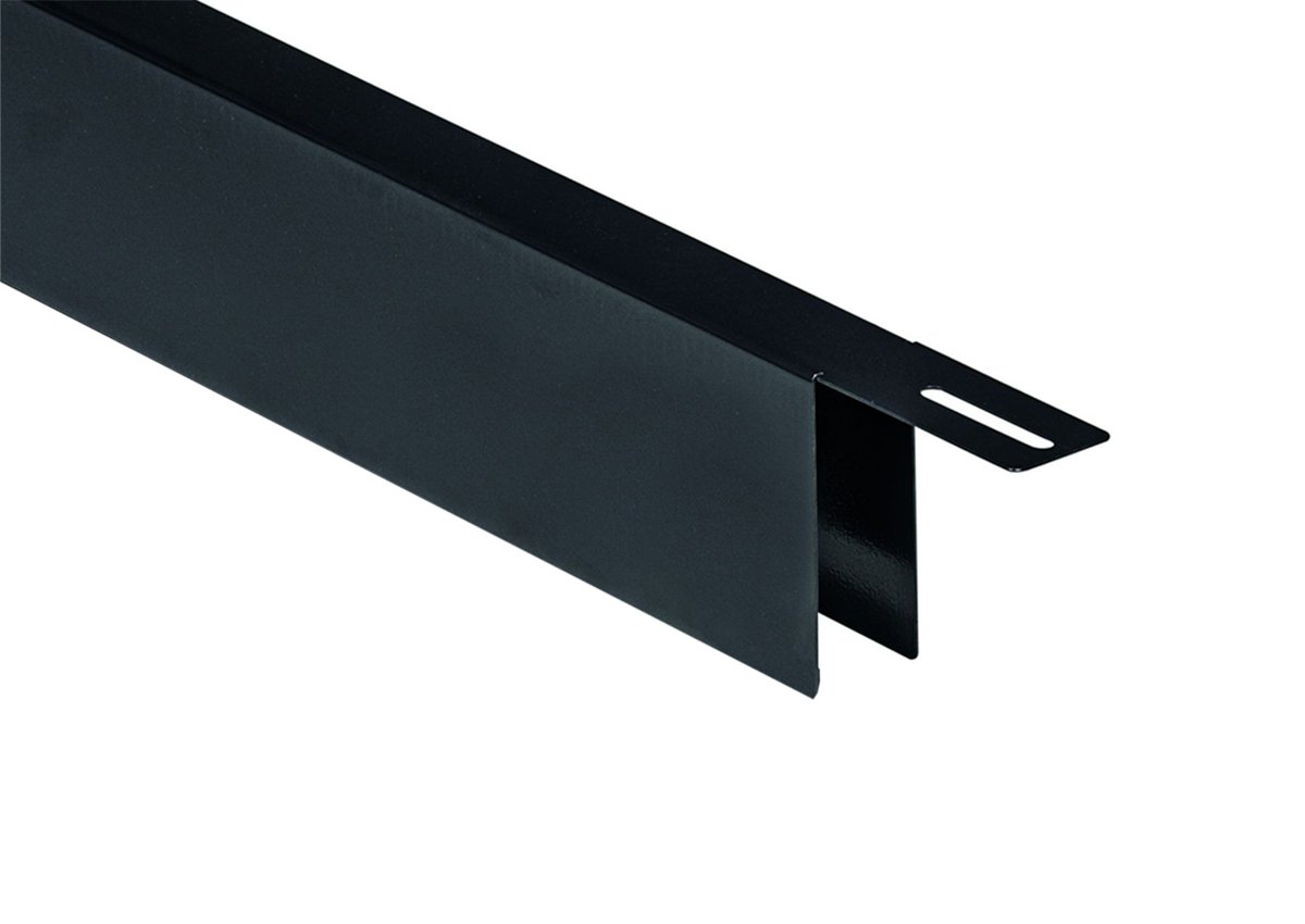 u_profiel_verzinkt_zwart