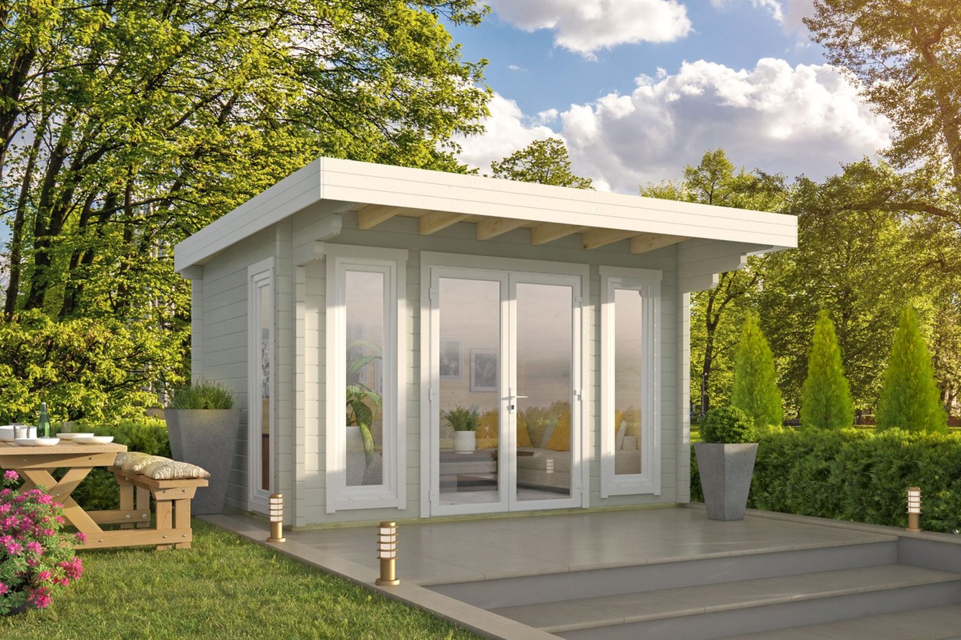 whitegate_log_cabin_upvc_painted