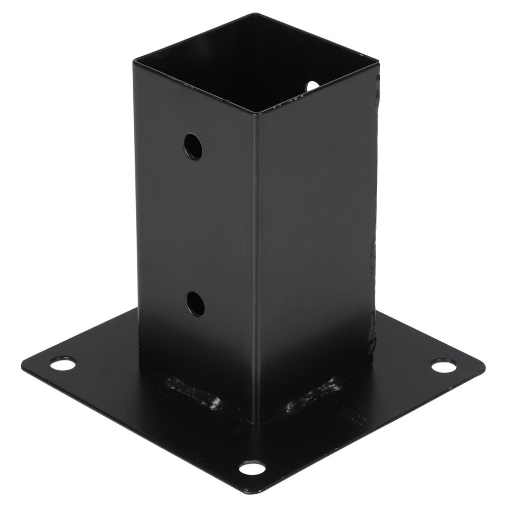 wovar_paalhouder_12_x_12_cm_zwart_op_plaat_per_stuk
