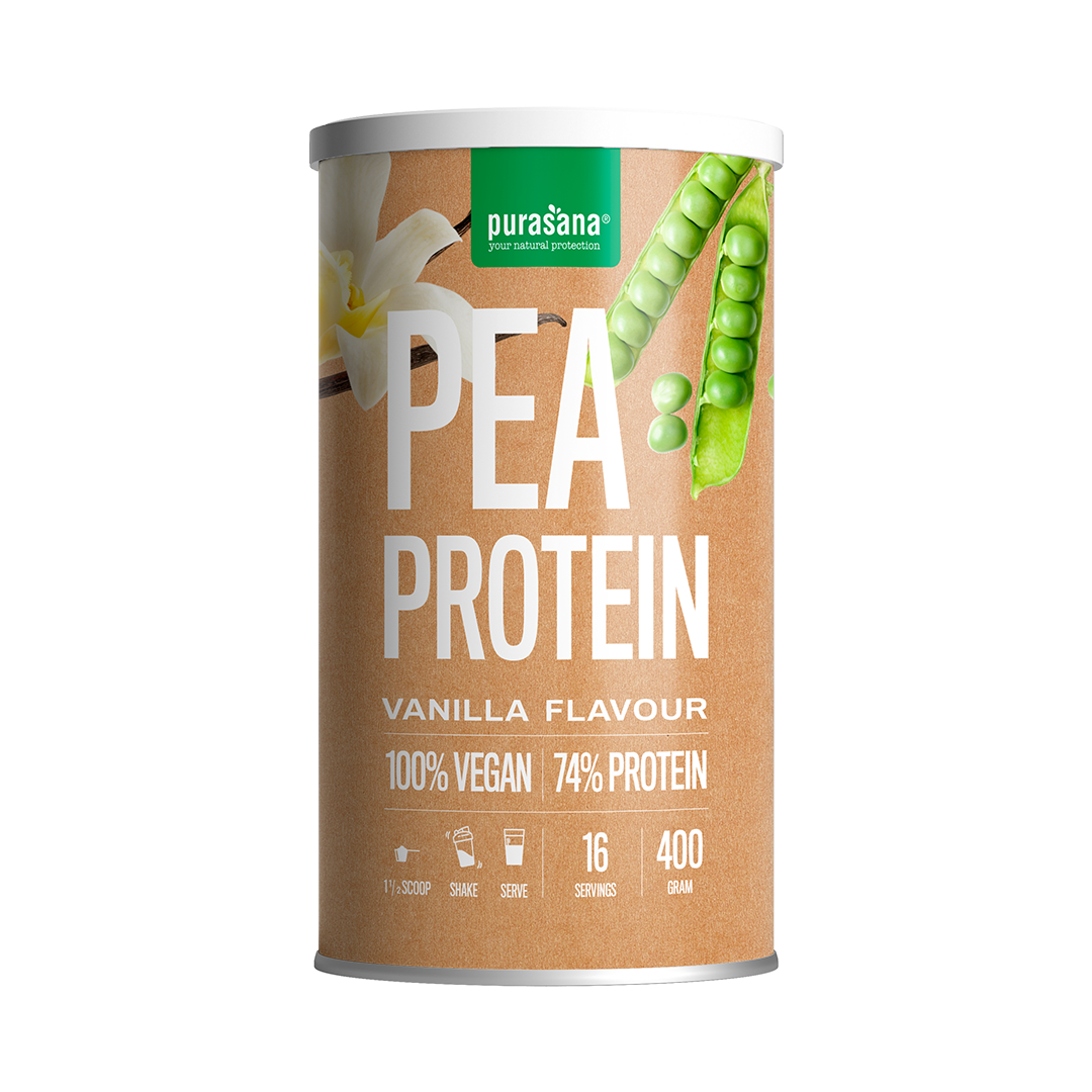Boisson Protéinée Vanille Vegan – Poudre énergisante 300 G, Pour Musculation