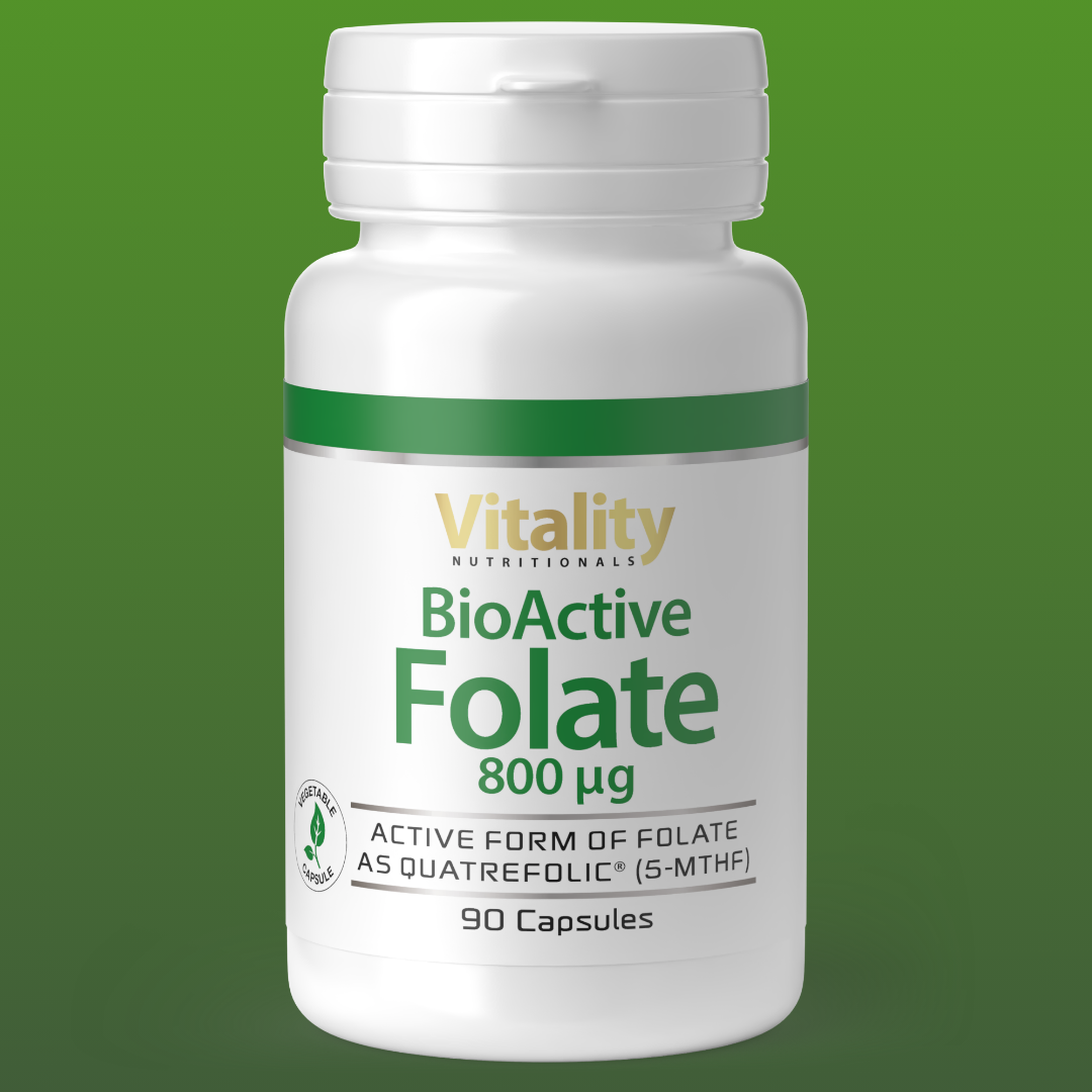 BioActive Folate 800 mcg Folsäure