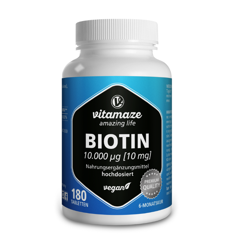 Biotina 10.000 µg ad alto dosaggio