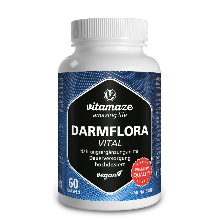 Complesso Flora Intestinale Vital con 12 colture attive + 16,2 mld. UFC
