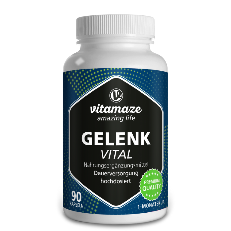 Articolazioni Vital con Glucosamina + Condroitina + MSM + Acido Ialuronico