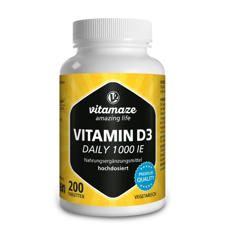 Vitamina D3 Daily 1.000 UI ad alto dosaggio