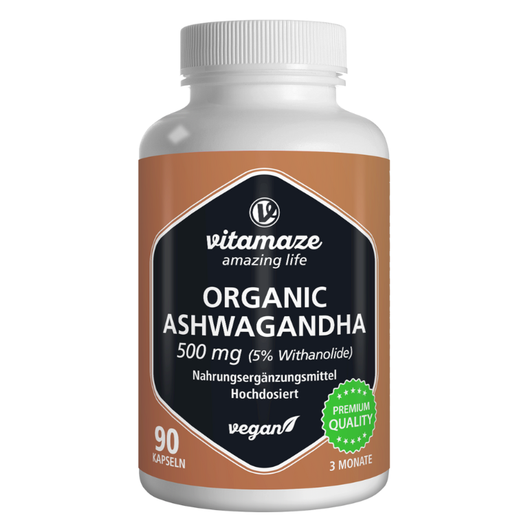 Estratto di Ashwagandha Bio 500 mg