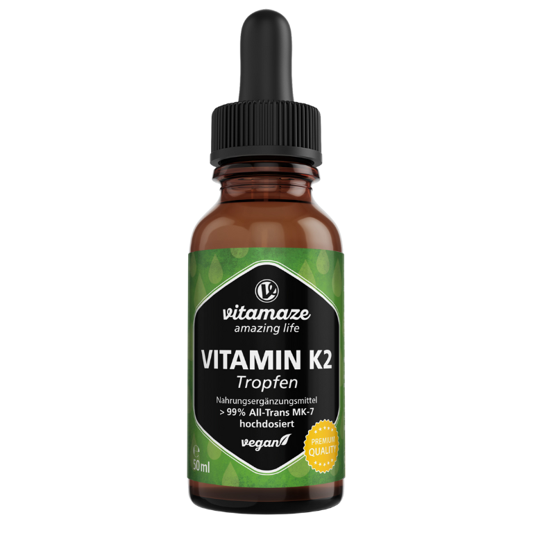 Vitamina K2 Gocce MK7 20 µg per goccia vegan