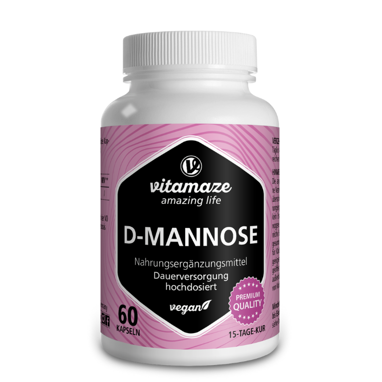 D-Mannosio 500 mg ad alto dosaggio