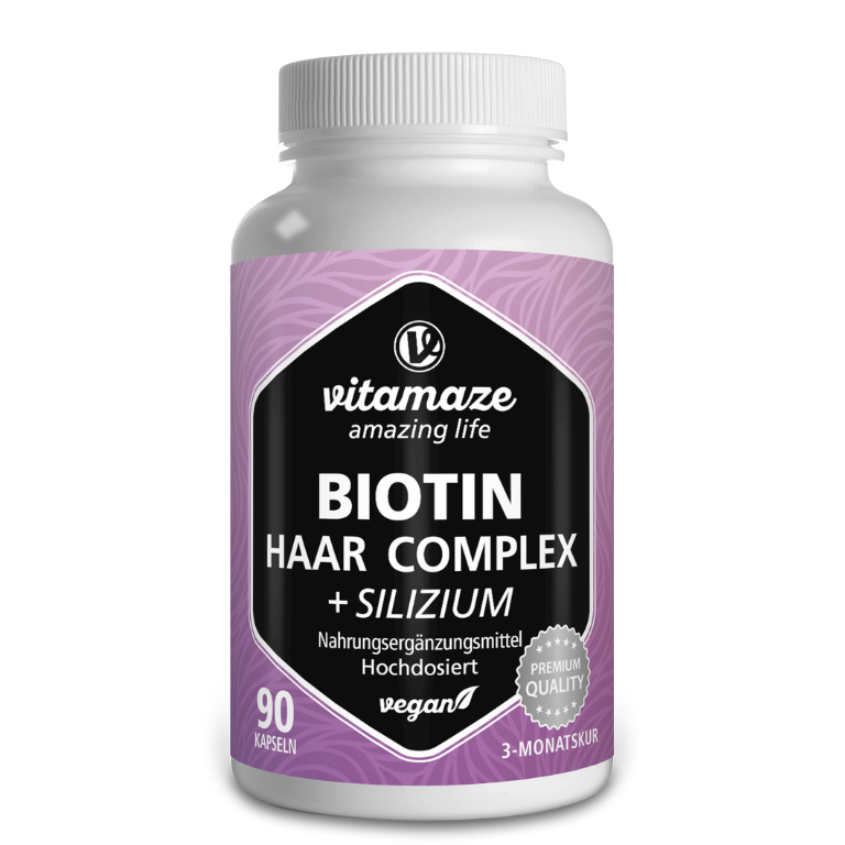 Complesso di Vitamine Biotina per Capelli