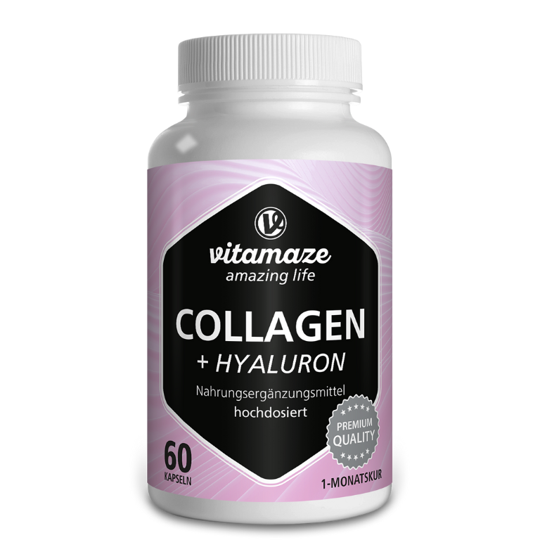 Collagene 300 mg + Acido Ialuronico 100 mg ad alto dosaggio