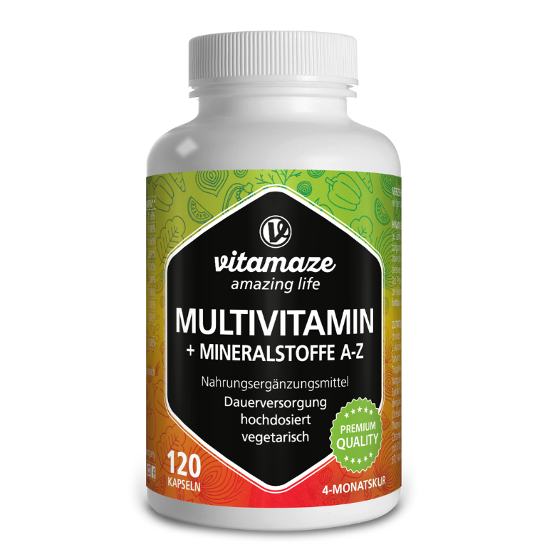 Multivitaminico + Minerali A-Z ad alto dosaggio