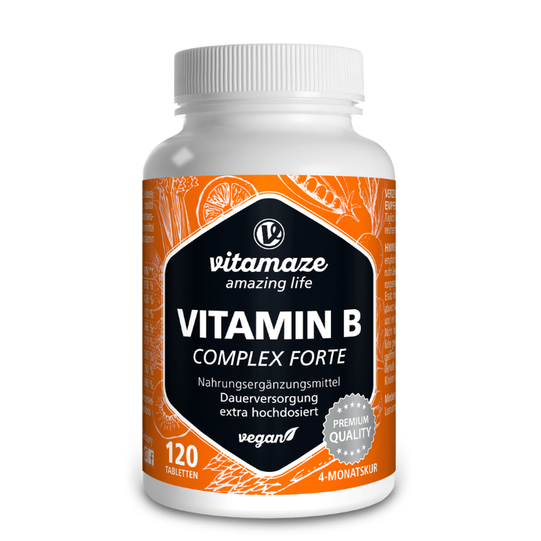 Complesso di Vitamine B Forte – Extra ad alto dosaggio
