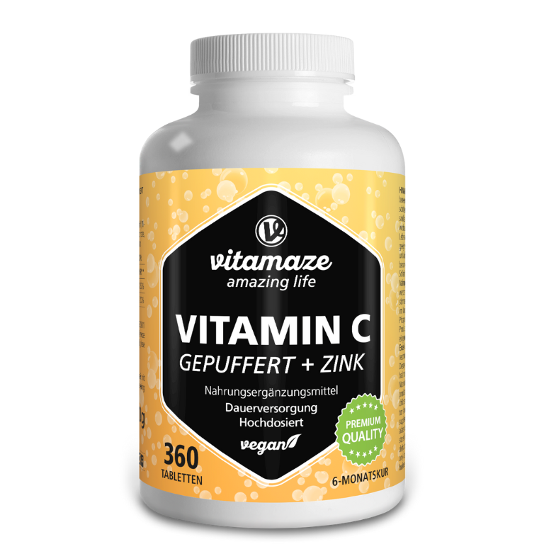 Vitamina C tamponata + Zinco