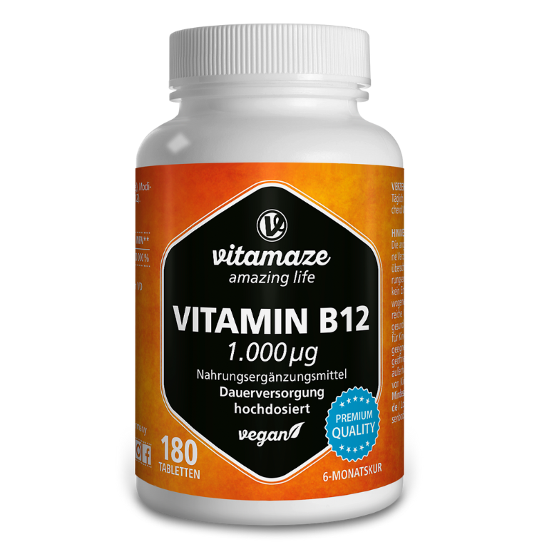 Vitamina B12 1.000 µg ad alto dosaggio