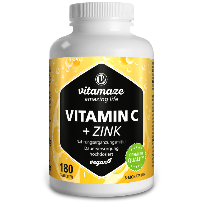 Vitamina C ad alto dosaggio + Zinco
