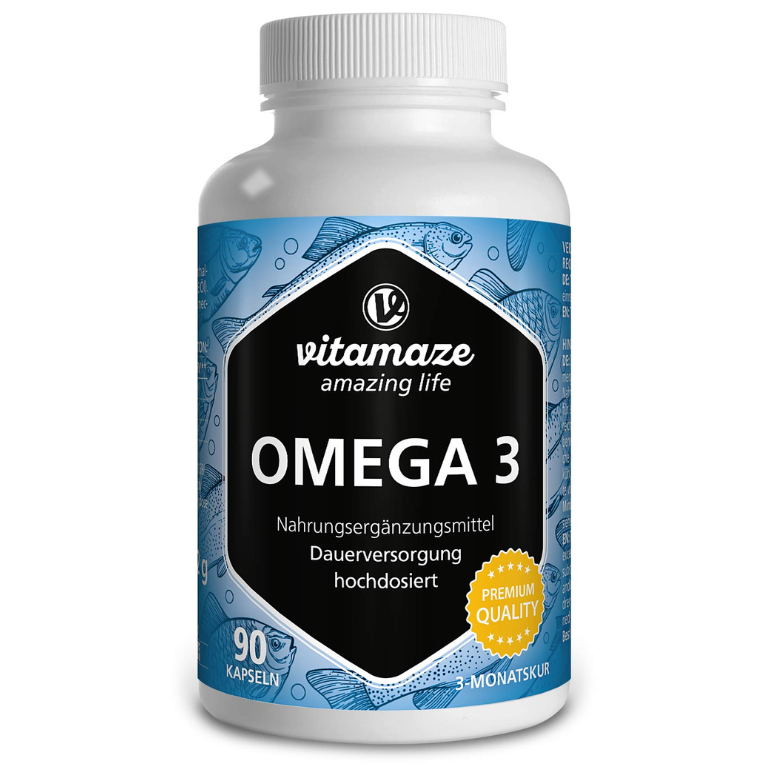 Omega 3 1.000 mg Olio di Pesce ad alto dosaggio