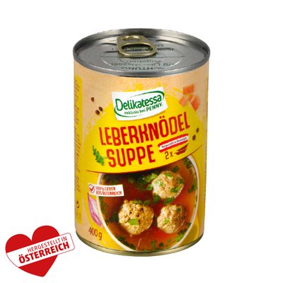 Image of Delikatessa Leberknödel Suppe