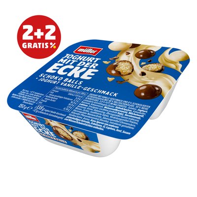 Image of Joghurt mit der Ecke