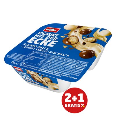 Image of Joghurt mit der Ecke