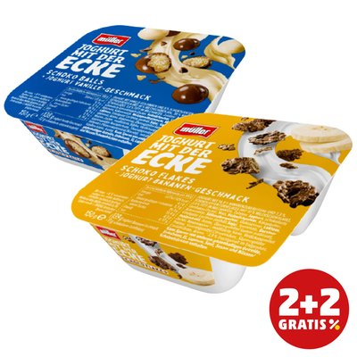 Image of Joghurt mit der Ecke