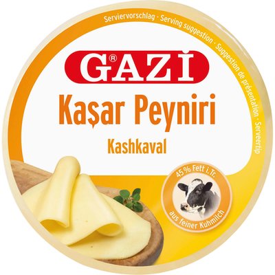 Image of Gazi Kasar Peyniri Kashkaval Schnittkäse*