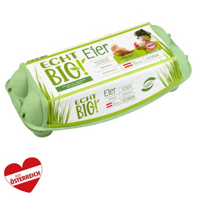 Image of ECHT BIO! Eier aus biologischer Landwirtschaft