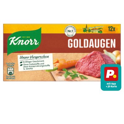 Image of Knorr Suppenwürfel  Goldaugen