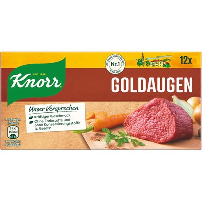 Image of Knorr Suppenwürfel Goldaugen