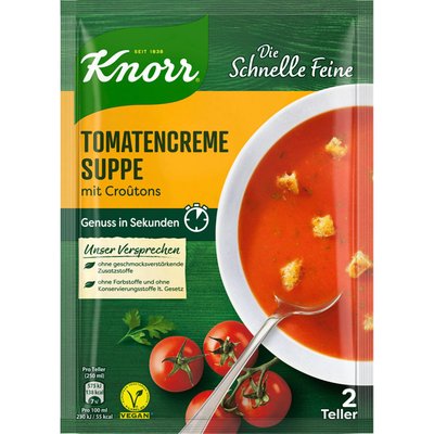 Image of Knorr  Schnelle Feine Tomatencremesuppe