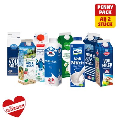 Image of Österreichische Vollmilch aus Deiner Region**