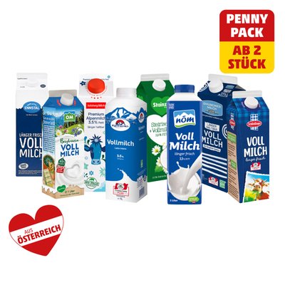 Image of Österreichische Vollmilch aus Deiner Region**