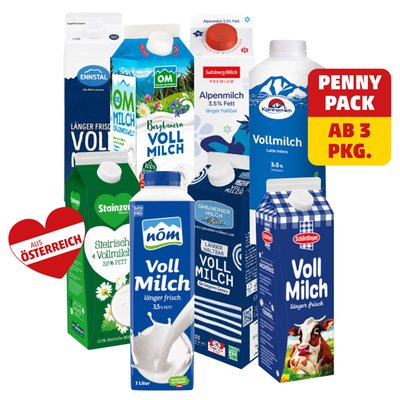 Image of Österreichische Vollmilch aus Deiner Region**