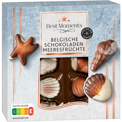 Image of Best Moments Belgische Meeresfrüchte Schokolade