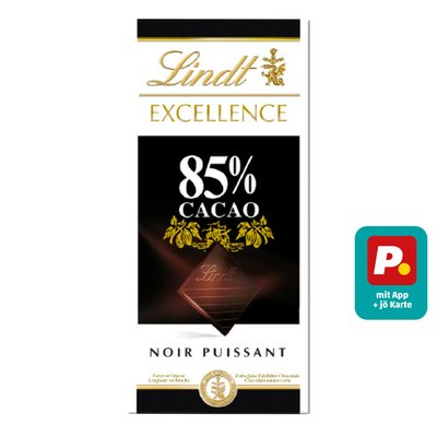 Image of Lindt Excellence 85 % Cacao