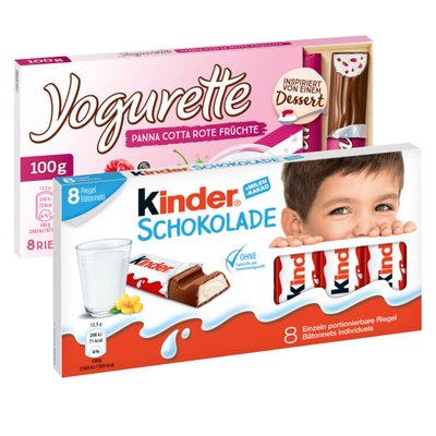 Image of Kinder Schokolade* od. Yogurette*