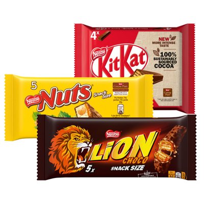 Image of Nestle Kitkat* od. Lion* od. Nuts od. Crunch*