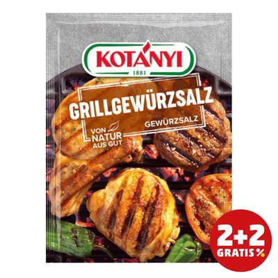 Image of Kotanyi Gewürzbriefe Grillgewürzsalz