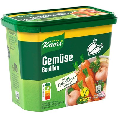 Image of Knorr Bouillon* Gemüse