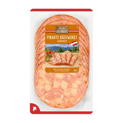 Image of Pikante Käsewurst od. Käsewurst
