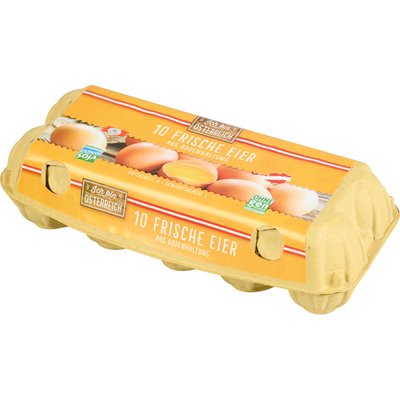 Image of 10 frische Eier aus Bodenhaltung