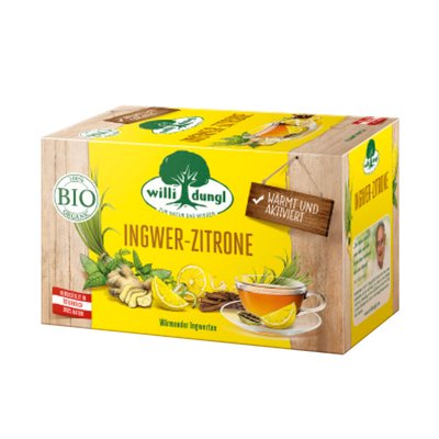 Image of Willi Dungl Bio-Tee-Sortiment Ingwer-Zitrone