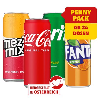 Image of Coca-Cola, Fanta*, Sprite* od. Mezzo Mix*