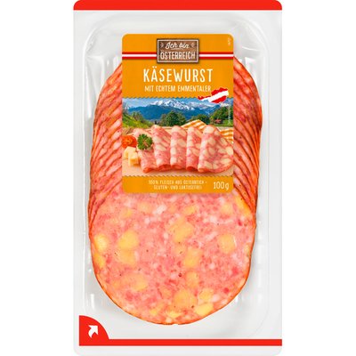 Image of Ich bin Österreich Käsewurst