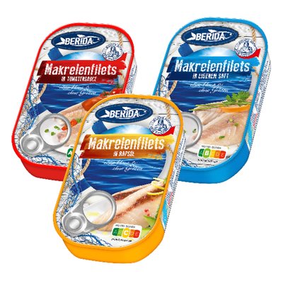 Image of Berida Makrelenfilets