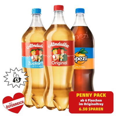 Image of Almdudler, Almdudler zuckerfrei od. Spezi