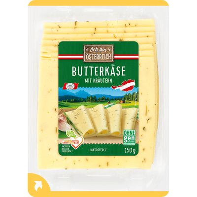 Image of Ich bin Österreich Butterkäse mit Kräutern